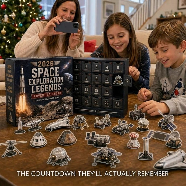 2026 Space Exploration Legends Advent Calendar - 24 Days of Space Missions, 24 Collectible Surprises